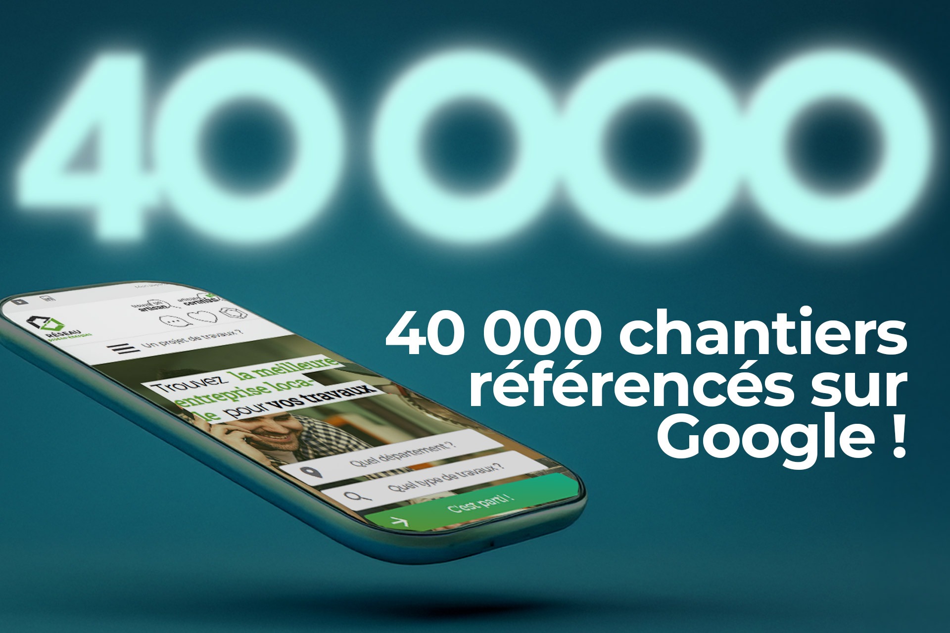 40 000 fiches de chantiers en ligne : une étape majeure pour le Réseau Proéco Énergies et ses membres