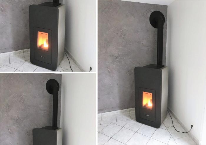 Ets PPCZ : Installation poêle à granulés De Dietrich avec régulation