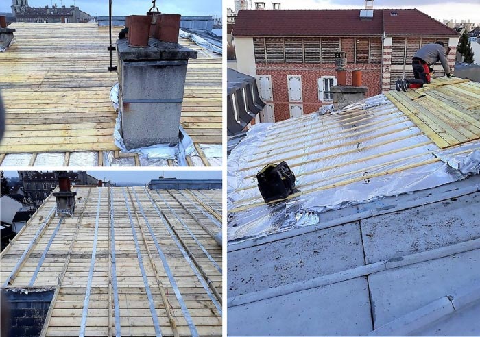 Réfection complète de toiture