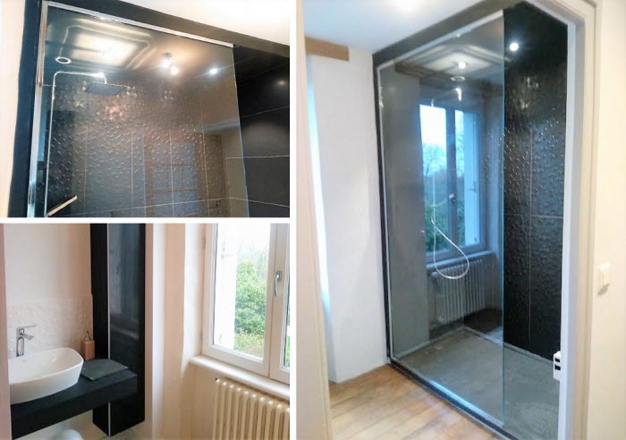 rénovation complète d'une salle de bain 