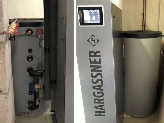 Remplacement cumulus électrique par préparateur d'eau chaude chauffé par du granulé-Isère (38)