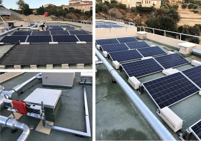 Consultez la chantier : installation photovoltaïque en autoconsommation