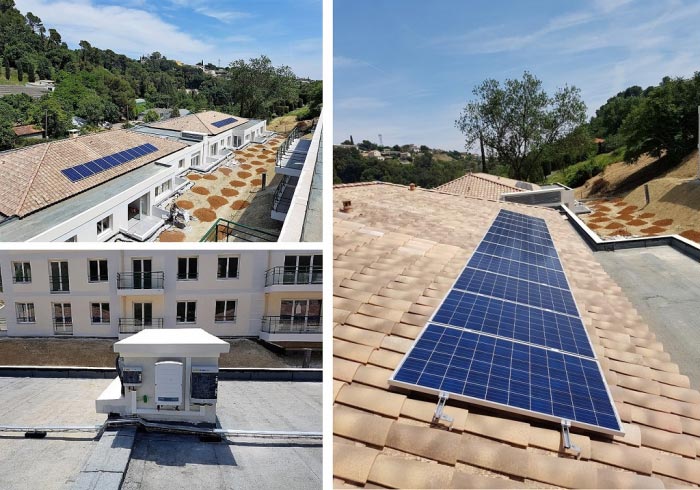Consultez la chantier : installation photovoltaïque en autoconsommation à saint paul de vence (06) région paca 