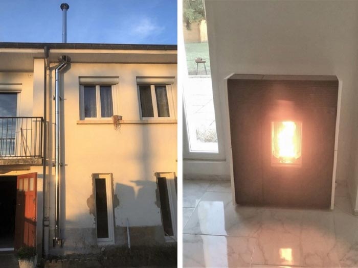 Ets PPCZ : Installation poêle à granulés MCZ programmable - RGE QualiBois