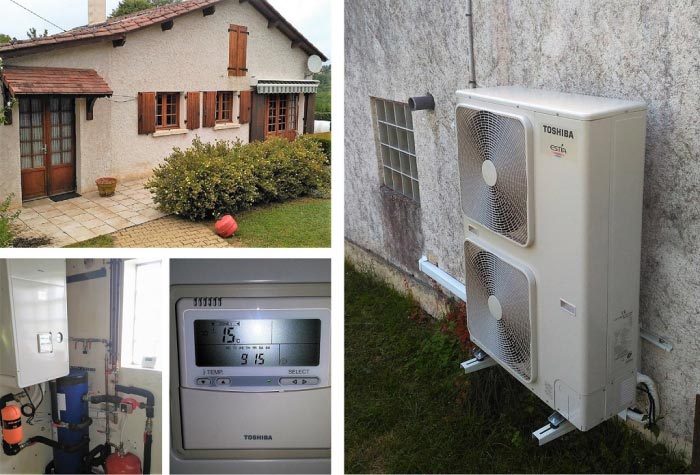 pompe à chaleur pac air eau aérothermie toshiba 60