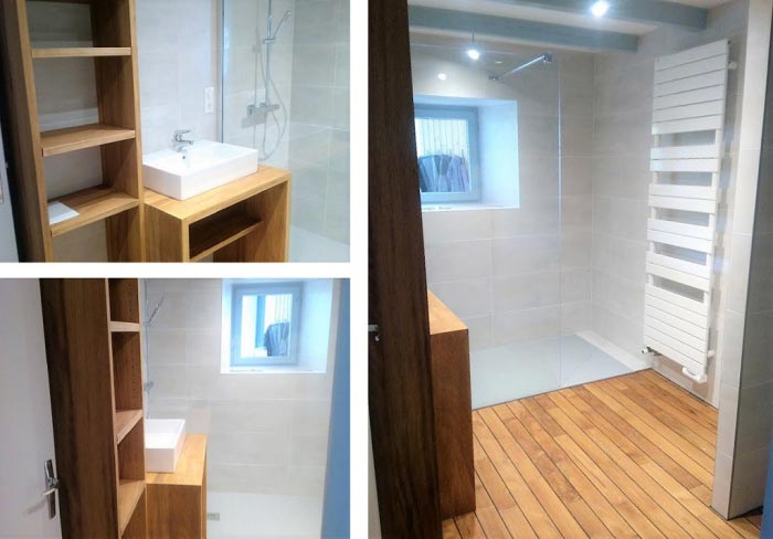 rénovation salle de bain complète CLOHARS-CARNOET