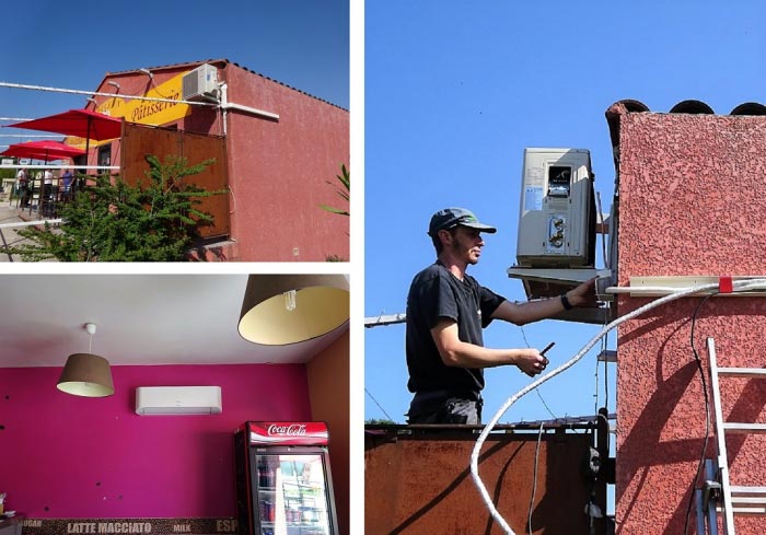 Consultez la chantier : climatisation réversible - qualipac rge