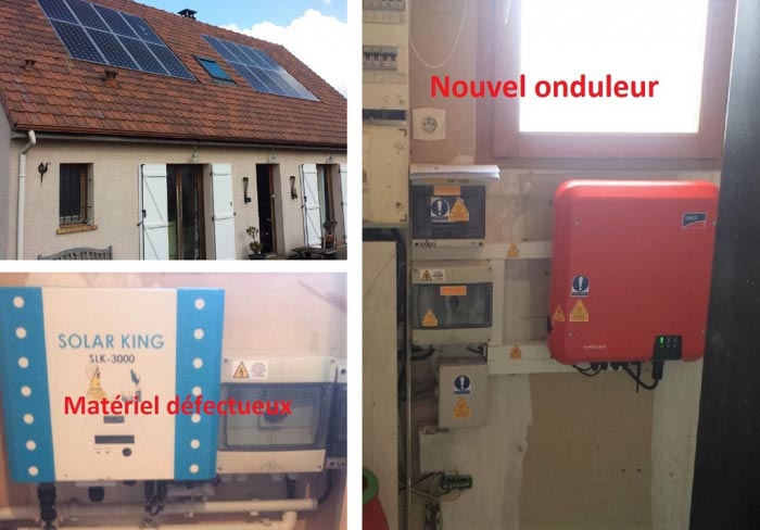 Sté. JB SOLAIRE - Dépannage onduleur Solar King, dépannage photovoltaique, installateur solaire photovoltaique