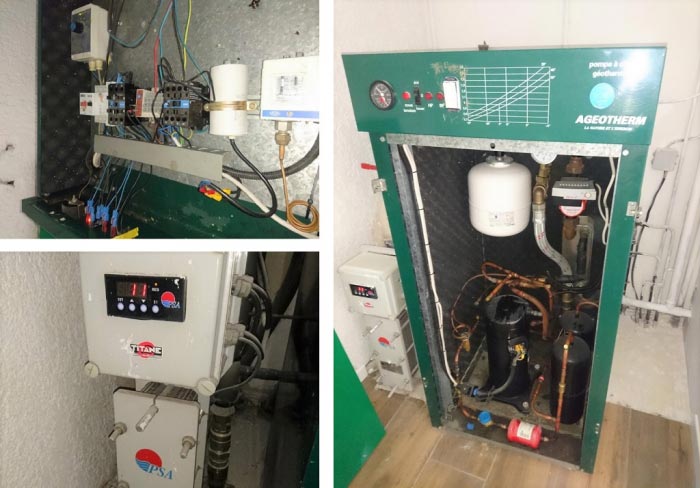Ets Aquitaine Géothermie : Dépannage sur pompe à chaleur de marque ageotherm
