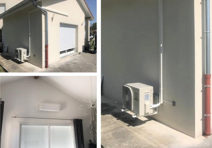 Ets PPCZ : Mise en place d'une Climatisation réversible par un chauffagiste rge QualiPAC