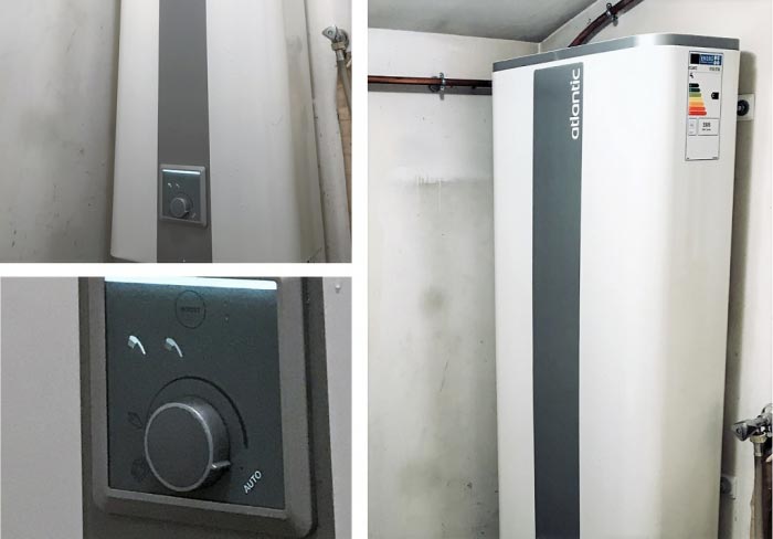 Installation-remplacement chauffe-eau électrique Atlantic