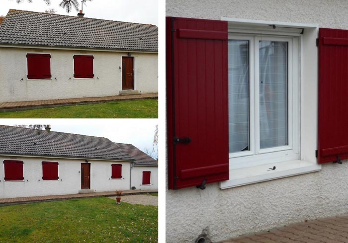 fabrication et pose de volets aluminium isolants - artisan rge