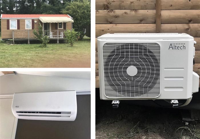climatisation d'un mobilhome - artisan RGE QualiPAC