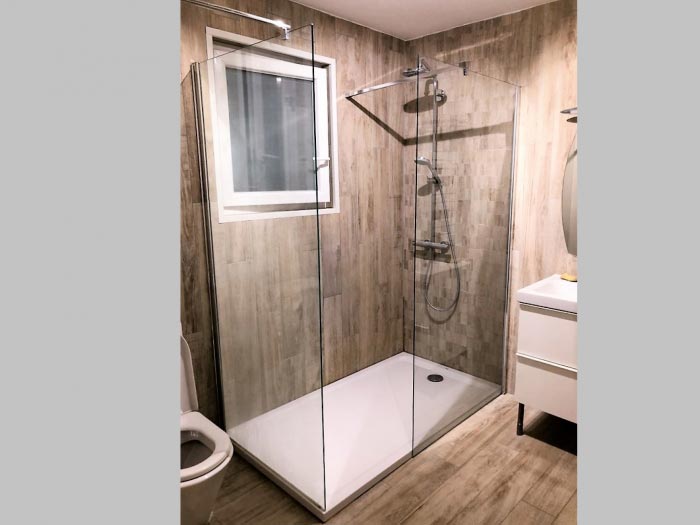 Ets PPCZ : Création d'une Douche à l' italienne