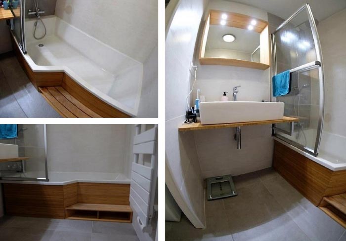 Ets PPCZ : Rénovation d'une salle de bain  sur mesure