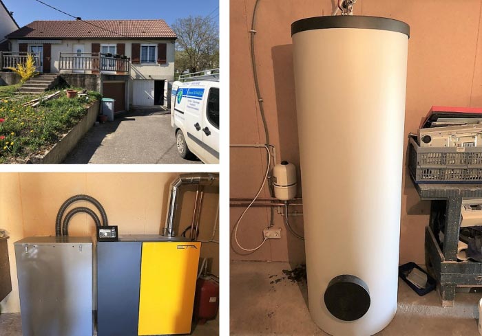 installateur qualibois rge installation d'une chaudiere à granules de bois eta