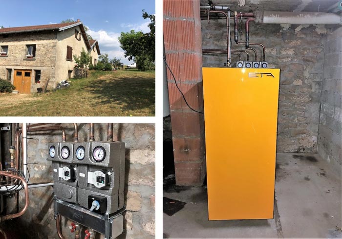 Consultez la chantier : installateur qualibois rge installation d'une chaudiere bois sh20 eta