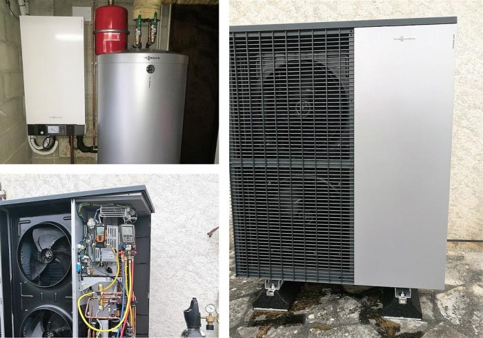 mise en service d'une pompe à chaleur viessmann