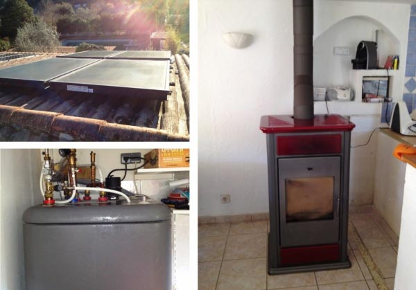 Consultez la chantier : ssc rotex avec poêle à bois bûches edilkamine -06 alpes maritimes