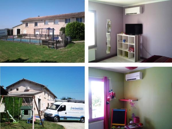 Consultez la chantier : climatisation mitsubishi à gornac - 33 gironde