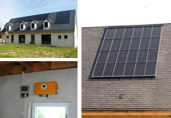 Installation Chauffage Solaire CLIPSOL et Electricité Photovoltaïque par une entreprise certifiée RGE QualiSol & QualiPV
