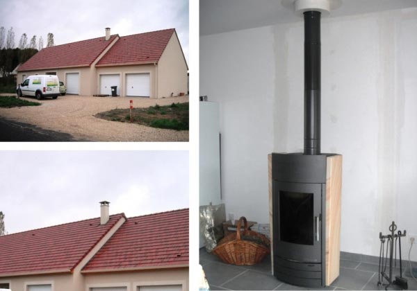 Installation Poêle à bois HAAS & SOHN par une entreprise certifiée RGE QualiBois