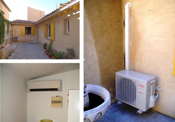 Consultez la chantier : chauffagiste climaticien rge qualipac 30 gard et 84 vaucluse - installateur climatisation atlantic à roquemaure