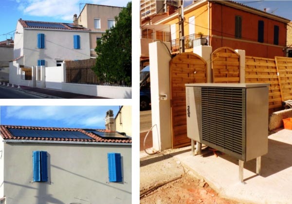 PAC, CESI et solaire photovoltaique à Carry le Rouet - 13 Bouches du Rhône