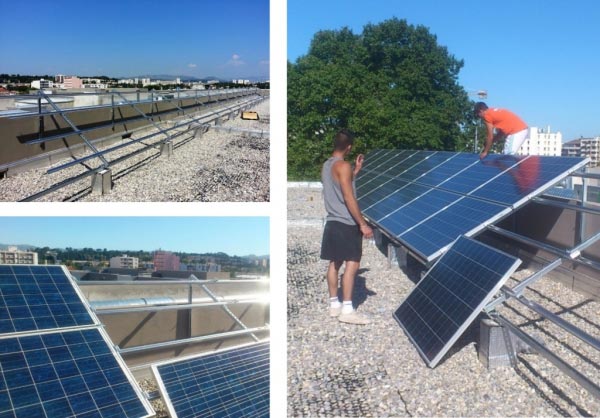Photovotaique sur immeuble collectif 