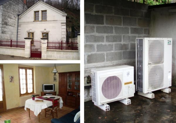 Consultez la chantier : installateur rge - installation pompe à chaleur hitachi