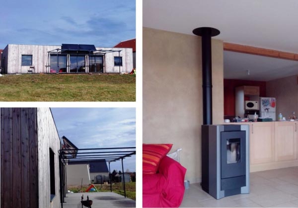 Installation Poêle à granulés RIKA et Chauffe-eau solaire par une entreprise certifiée RGE QualiBois & QualiSol