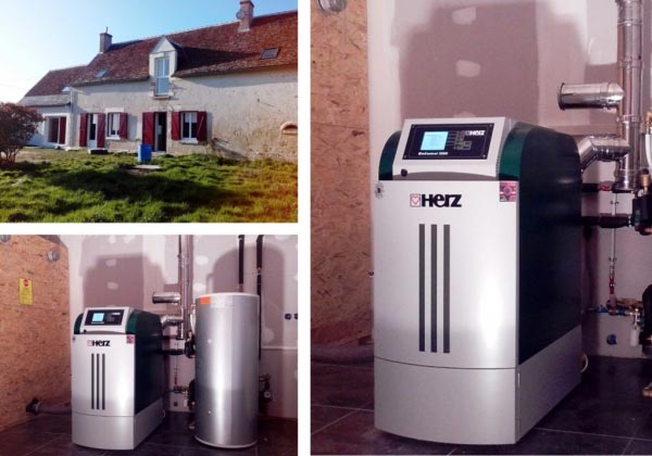 Installation Chaudière HERZ à granulés de bois par une entreprise certifiée RGE QualiBois