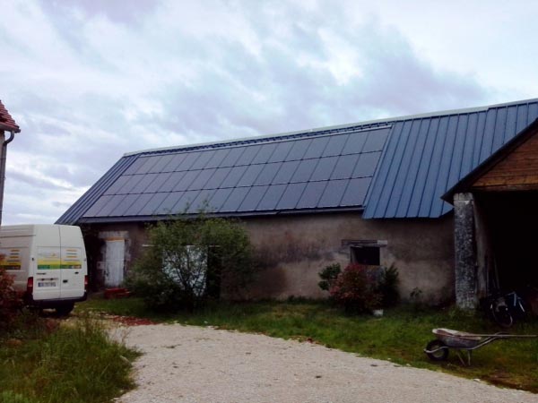 Remise en état d'une installation photovoltaïque  par une entreprise certifiée RGE QualiPV