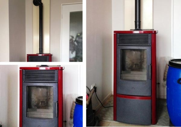 artisan chauffagiste, spécialiste sav, expertise, diagnostic - installation d'un poêle granulés eilkamin seven à bosville 76450