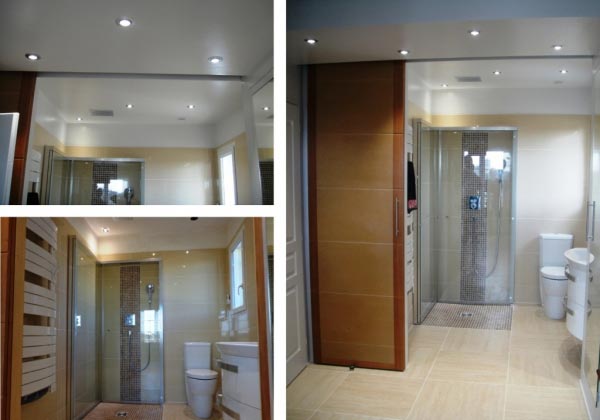 relamping leds d'une salle de bains