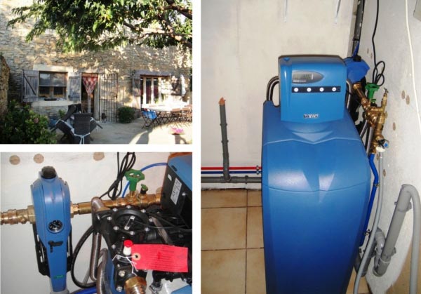 plombier chauffagiste - installateur adoucisseur bwt permo centurion à mégier 30 gard - 84 vaucluse