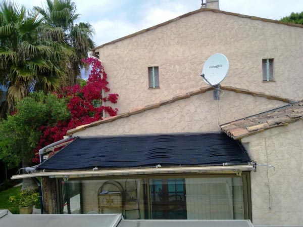 chauffage piscine avec capteurs moquettes CAGNES SUR MER - 83 - Var