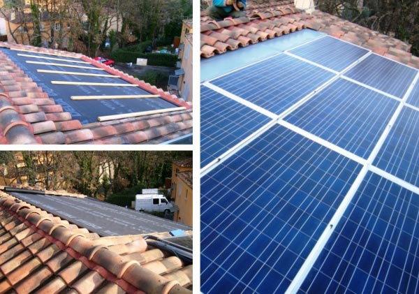 Consultez la chantier : solaire photovoltaïque solrif 2160 wc 