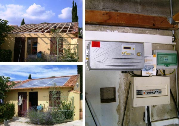 Consultez la chantier : solaire photovoltaïque 2250 wc solrif