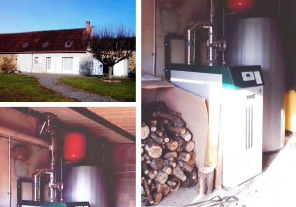 Installation Chaudière à bois bûches HERZ  par une entreprise certifiée RGE QualiBois