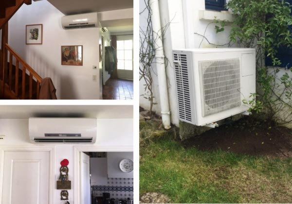 Installation Pompe à chaleur ( PAC ) Mitsubishi Electric Auray 56 Morbihan