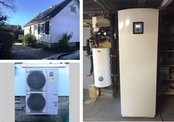 Consultez la chantier : installation pompe à chaleur ( pac ) mitsubishi electric zubadan vannes 56 morbihan