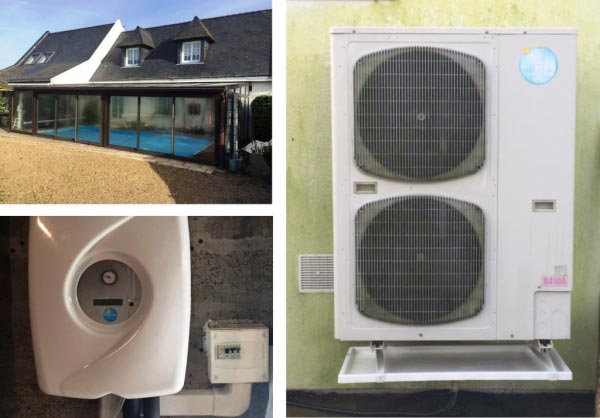 Consultez la chantier : installation pompe à chaleur ( pac ) airpac ferel 56 morbihan