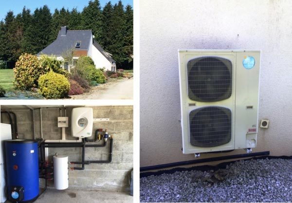 Consultez la chantier : installation pompe à chaleur ( pac ) 56 morbihan moustoir ac
