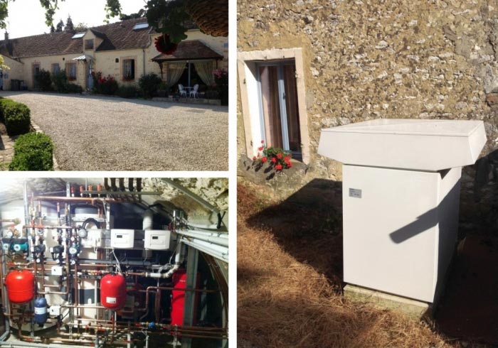Consultez la chantier : installation d'une pompe à chaleur air eau (aérothermie) de marque stiebel eltron