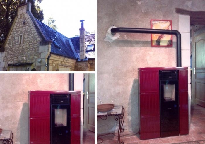 Installation Poêle à pellets RAVELLI  par une entreprise certifiée RGE QualiBois