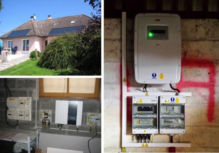 Consultez la chantier : sté. jb solaire - onduleur mitsubishi electric, dépannage photovoltaique, installateur solaire photovoltaique