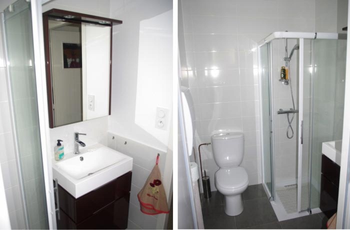 Réalisation d'un cabinet de toilette avec douche et WC en RdCh pour accès Personne à Mobilité Réduite ( PMR ) 38 Isère