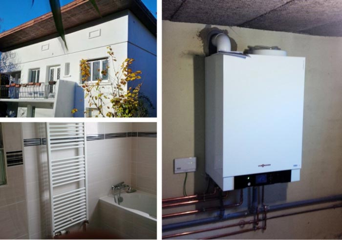 Consultez la chantier : chaudière gaz condensation de marque viessmann modèle vitodens 222 à bourgoin-jallieu 38 isère région rhône alpes