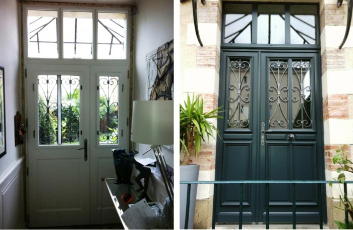 porte d'entrée mixte bel'm - à rennes, 35 ille-et-vilaine - région bretagne